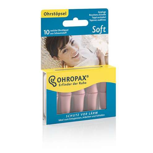 Ohropax chránič sluchu SOFT 10 ks